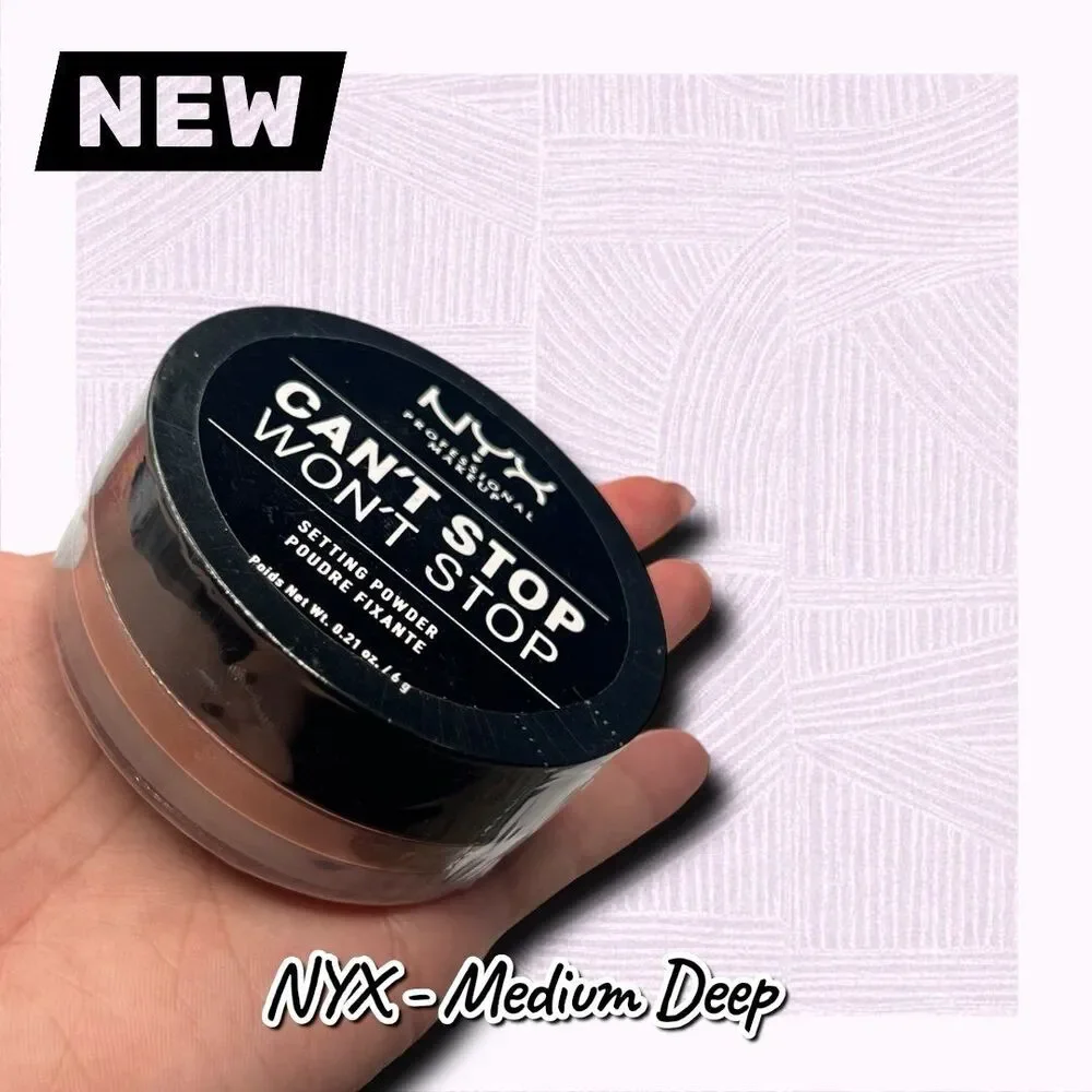 New – NYX Professional Makeup Can’t Stop Won’t Stop Setting Powder | Shade: Medi